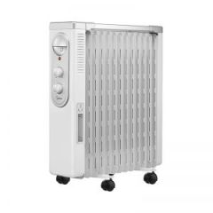 美的 取暖器 NY2513-16FW 13片电热油汀 三档调温 最大功率：2200W 白色