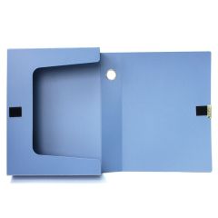 欧标 标准型档案盒 B1901 A4 35mm 95C PP料 12个/中盒 蓝色