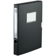 齐心 PP档案盒 HC-35 A4 35mm 1/-/18 黑色