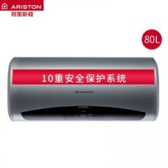 阿里斯顿 电热水器 PTC2.0 E 80 3QH 电热水器 80L 1级能效 银灰色