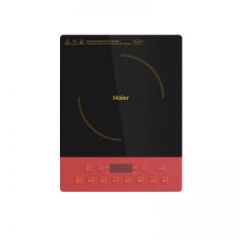 海尔/Haier 电磁炉 C5-01R 产品尺寸：280*360*860mm 触摸式 2100W 黑金面板 二级能效 红色