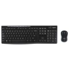 罗技/LOGITECH 无线键鼠套装 MK270 键盘+鼠标套装 黑色