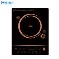 海尔/Haier 电磁炉 C21-BC15 触摸式 整版触控 黑晶面板 2100W 3级能效 熔岩金