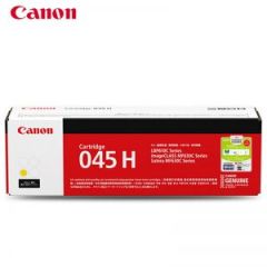 佳能/Canon 打印机硒鼓 CRG-045H Y 大容量 适用iC MF635Cx、iC MF633Cdw、iC MF631Cn、LBP613Cdw、LBP611Cn 黄色