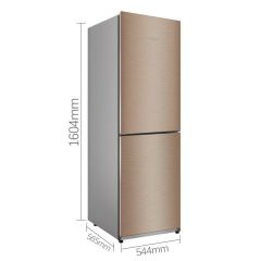 美的 双门冰箱 BCD-186WM 双门式 186L 定频 2级 风冷 电脑控温