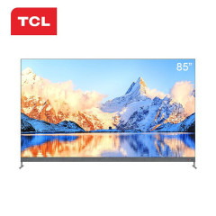 TCL 电视机 85C9A 85英寸 4K智能电视 LED 3840*2160 二级能效 3+32G 银黑色
