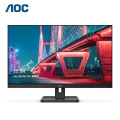 AOC 电脑显示器 24E2HM 23.8英寸 1920*1080 HDMI+VGA 屏幕比例 16：9 一年质保 黑色